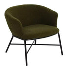 Fauteuil d'appoint en tissu bouclé Bowery Storied Home