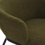 Fauteuil d'appoint en tissu bouclé Bowery Storied Home