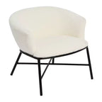 Fauteuil d'appoint en tissu bouclé Bowery Storied Home