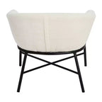 Fauteuil d'appoint en tissu bouclé Bowery Storied Home