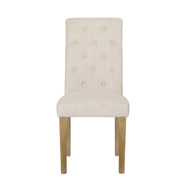 Chaise de salle à manger rembourrée (lot de 2) par