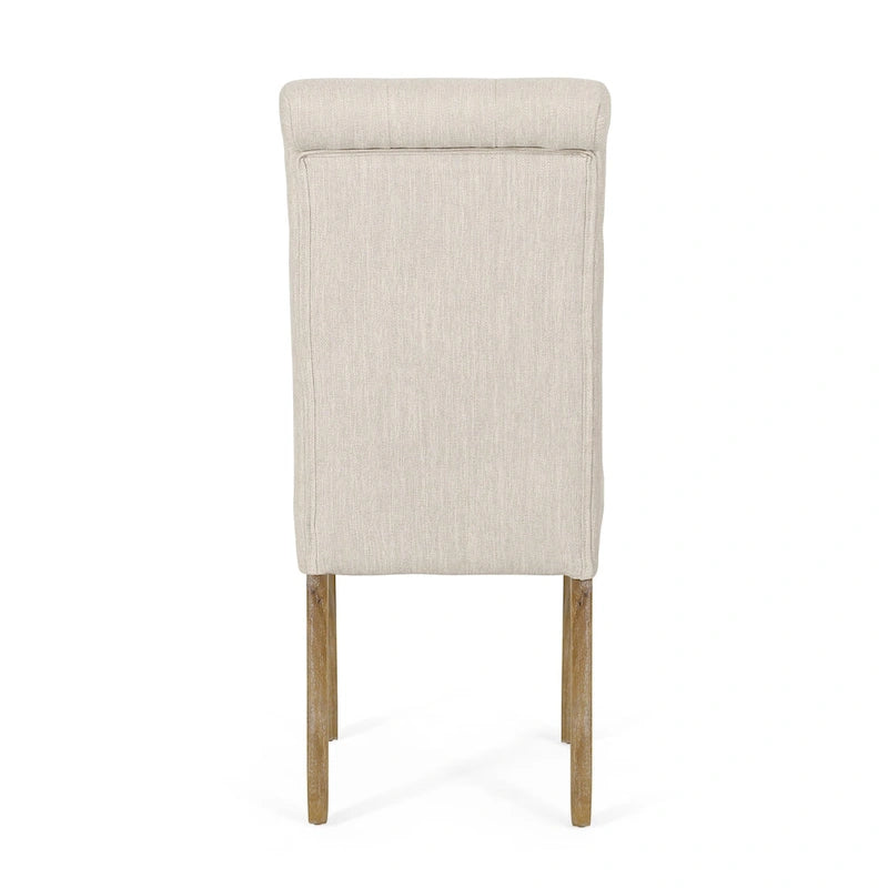 Chaise de salle à manger rembourrée (lot de 2) par