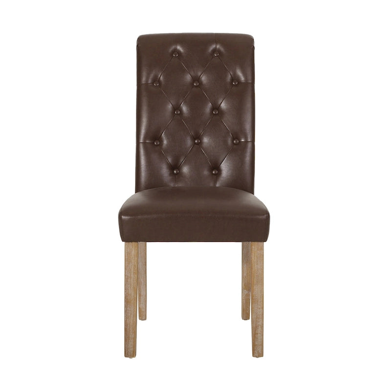 Chaise de salle à manger rembourrée (lot de 2) par