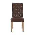 Chaise de salle à manger rembourrée (lot de 2) par
