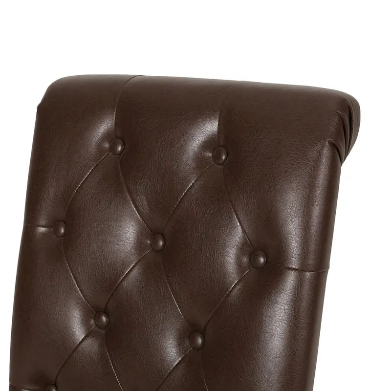 Chaise de salle à manger rembourrée (lot de 2) par