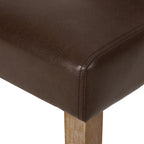 Chaise de salle à manger rembourrée (lot de 2) par