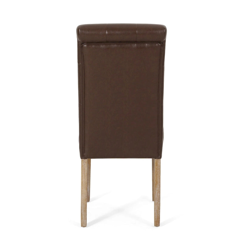 Chaise de salle à manger rembourrée (lot de 2) par