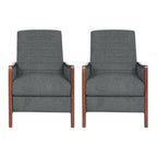 Fauteuils inclinables Anaura Channel Stitch Pushback de Christopher Knight Home