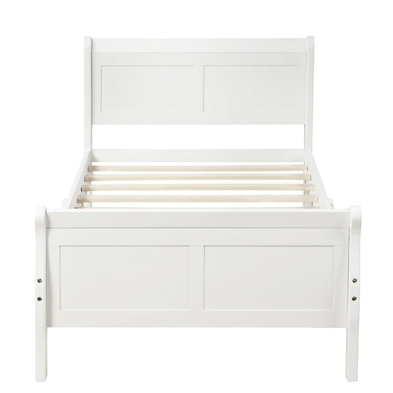 Lit plateforme en bois