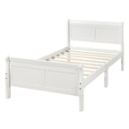 Lit plateforme en bois