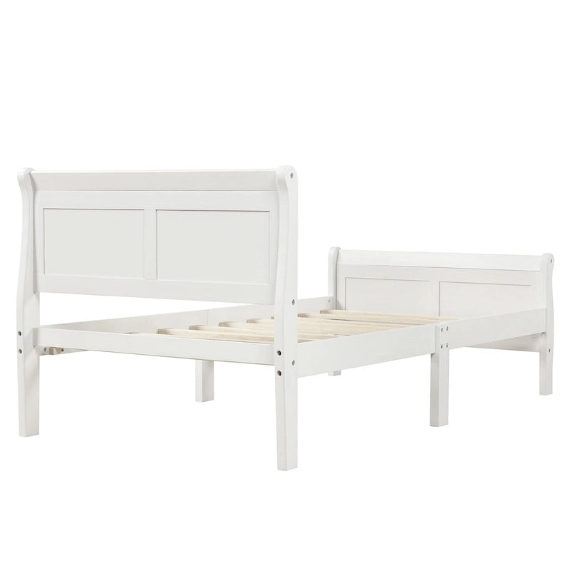 Lit plateforme en bois