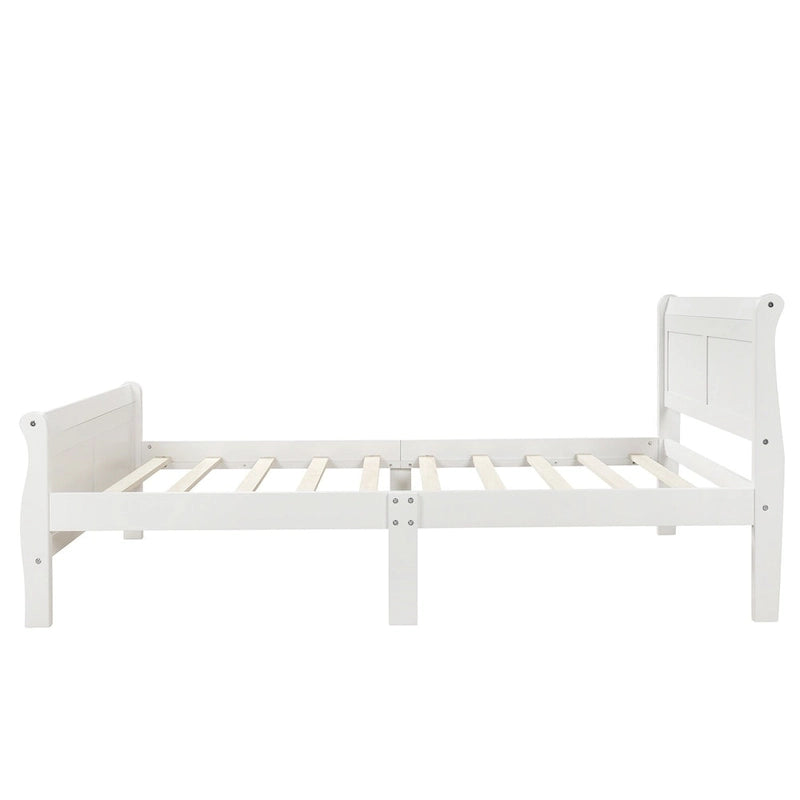 Lit plateforme en bois