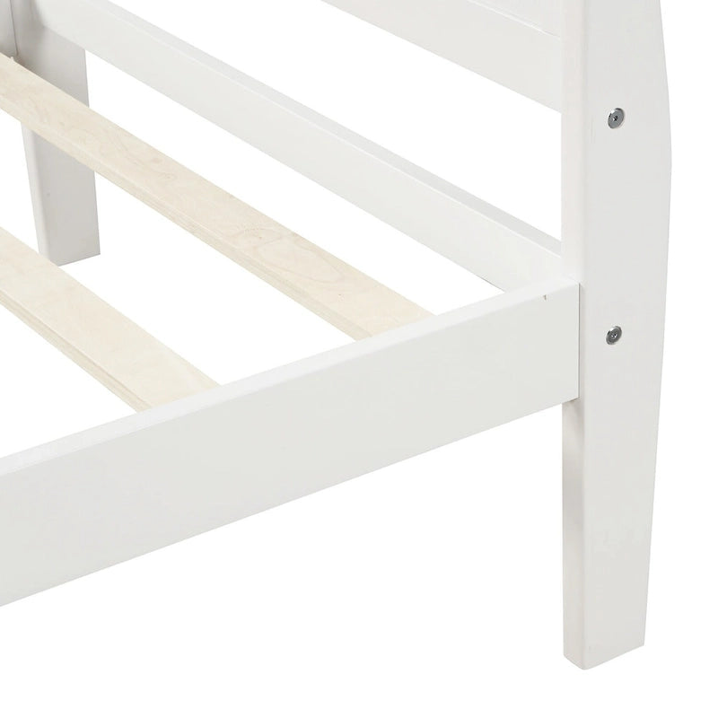 Lit plateforme en bois