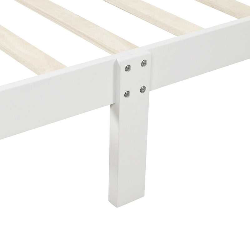 Lit plateforme en bois