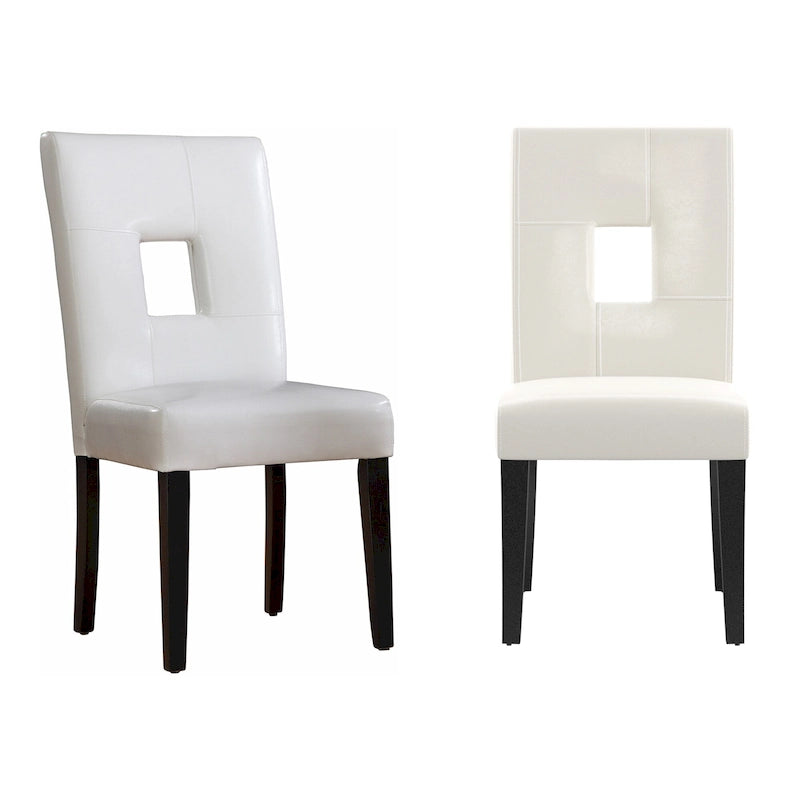 Chaises de salle à manger Brda à dossier ajouré (lot de 2)