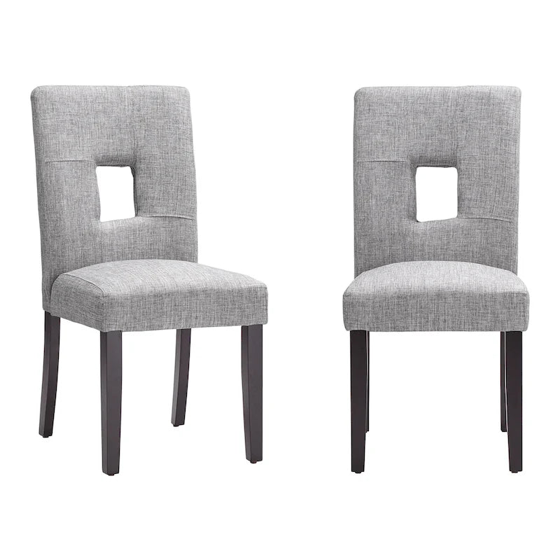 Chaises de salle à manger Brda à dossier ajouré (lot de 2)