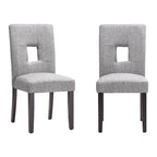 Chaises de salle à manger Brda à dossier ajouré (lot de 2)