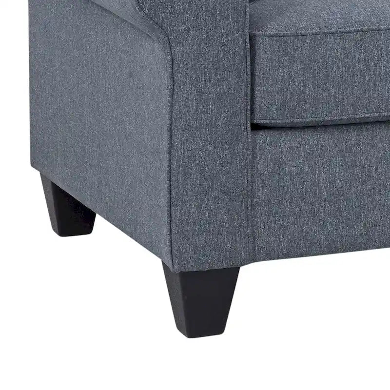 Canapé Eureka à accoudoirs roulés American Furniture Classics modèle 8-010-A330V22 avec deux coussins