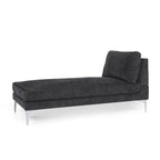 Chaise longue contemporaine en tissu Beamon par Christopher Knight Home - 69,00 L x 29,00 l x 30,00 H