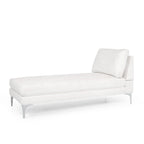 Chaise longue contemporaine en tissu Beamon par Christopher Knight Home - 69,00 L x 29,00 l x 30,00 H