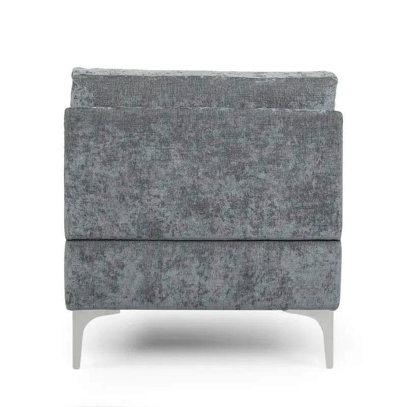 Chaise longue contemporaine en tissu Beamon par Christopher Knight Home - 69,00 L x 29,00 l x 30,00 H