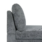 Chaise longue contemporaine en tissu Beamon par Christopher Knight Home - 69,00 L x 29,00 l x 30,00 H