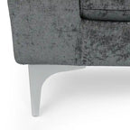 Chaise longue contemporaine en tissu Beamon par Christopher Knight Home - 69,00 L x 29,00 l x 30,00 H