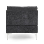 Chaise longue contemporaine en tissu Beamon par Christopher Knight Home - 69,00 L x 29,00 l x 30,00 H