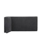 Chaise longue contemporaine en tissu Beamon par Christopher Knight Home - 69,00 L x 29,00 l x 30,00 H