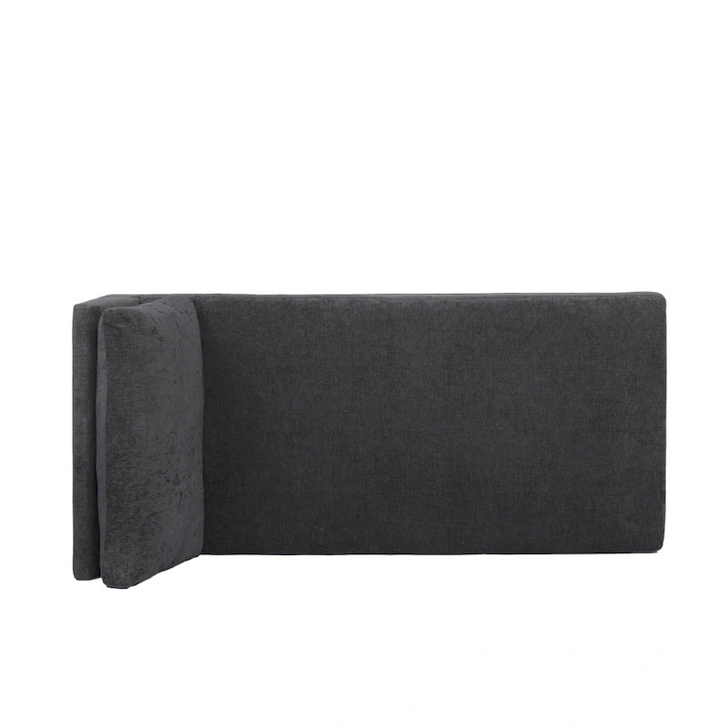 Chaise longue contemporaine en tissu Beamon par Christopher Knight Home - 69,00 L x 29,00 l x 30,00 H