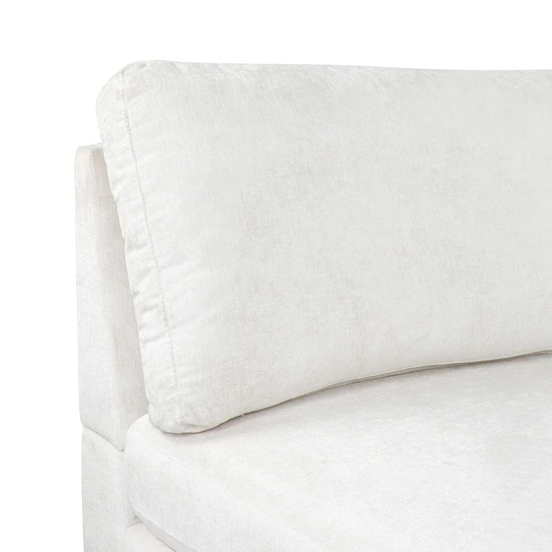 Chaise longue contemporaine en tissu Beamon par Christopher Knight Home - 69,00 L x 29,00 l x 30,00 H