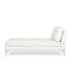 Chaise longue contemporaine en tissu Beamon par Christopher Knight Home - 69,00 L x 29,00 l x 30,00 H
