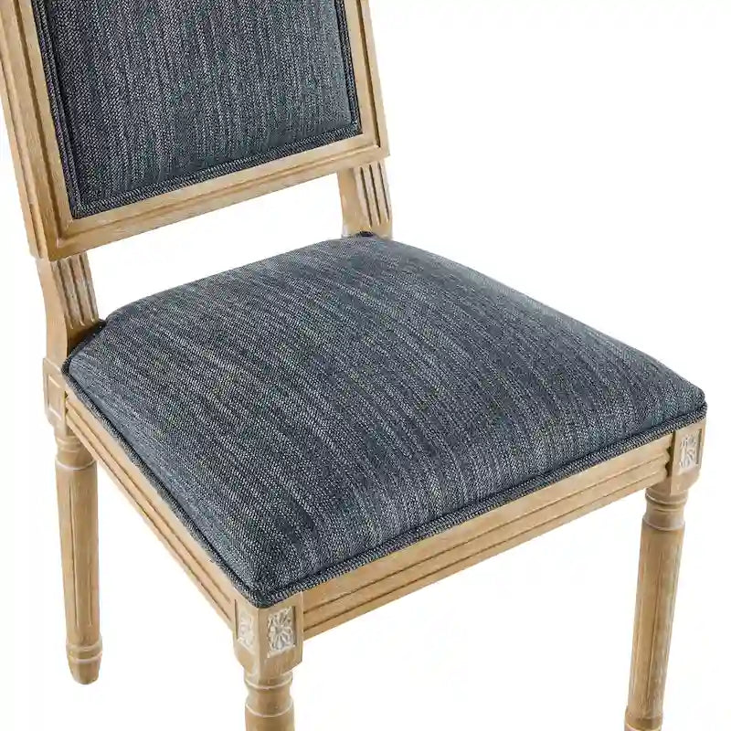 Chaise de salle à manger Regina Wood rembourrée par Christopher Knight Home