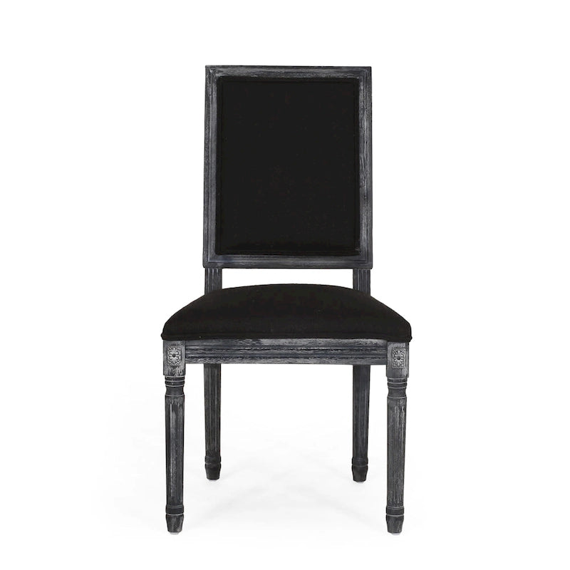 Chaise de salle à manger Regina Wood rembourrée par Christopher Knight Home