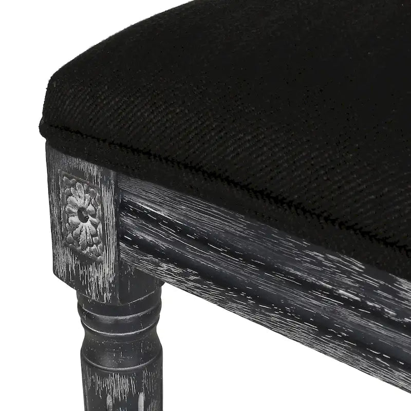 Chaise de salle à manger Regina Wood rembourrée par Christopher Knight Home