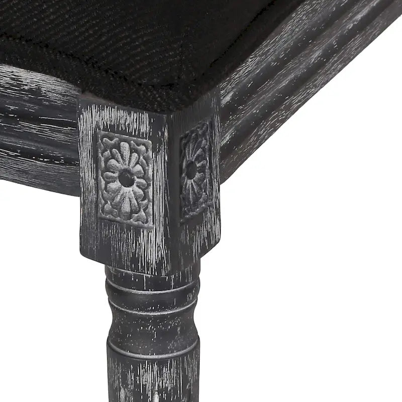 Chaise de salle à manger Regina Wood rembourrée par Christopher Knight Home