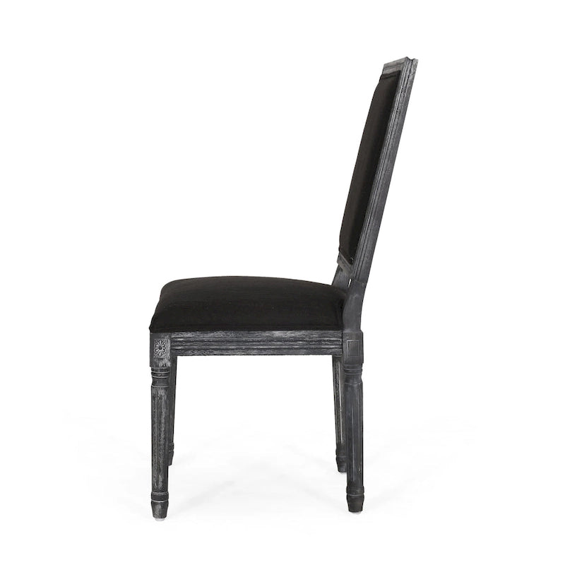 Chaise de salle à manger Regina Wood rembourrée par Christopher Knight Home