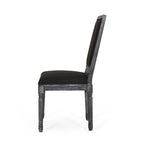 Chaise de salle à manger Regina Wood rembourrée par Christopher Knight Home