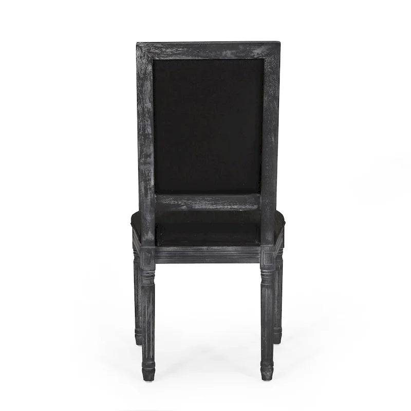 Chaise de salle à manger Regina Wood rembourrée par Christopher Knight Home
