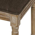 Chaise de salle à manger Regina Wood rembourrée par Christopher Knight Home
