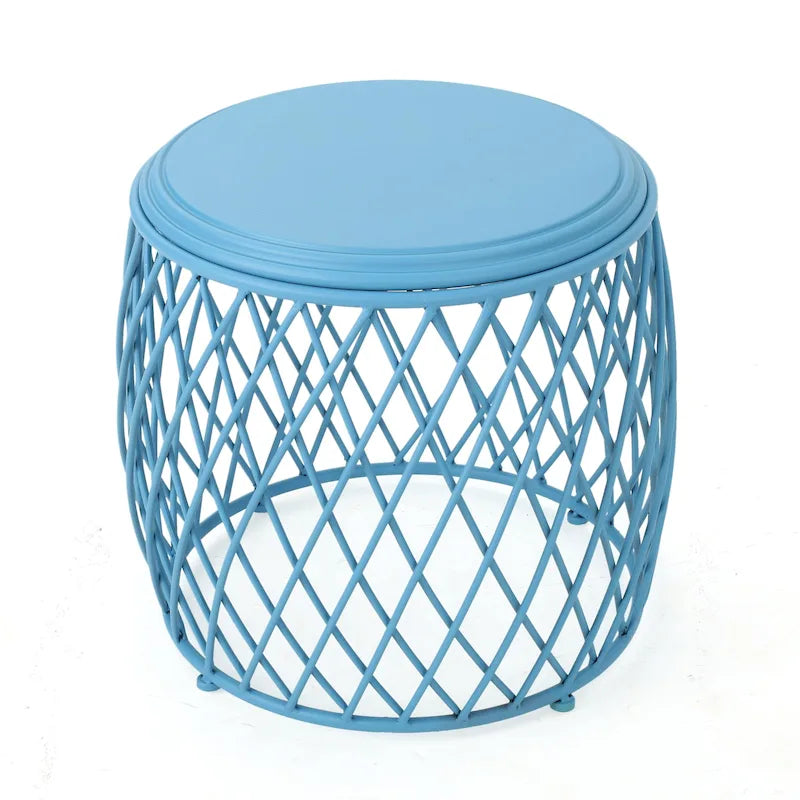 Table d'appoint ronde à treillis de 48 cm Bryony par Christopher Knight Home