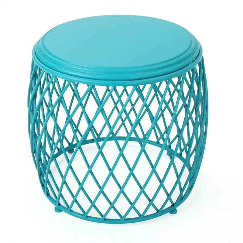 Table d'appoint ronde à treillis de 48 cm Bryony par Christopher Knight Home