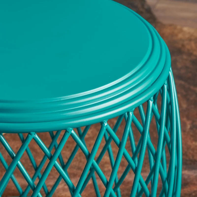 Table d'appoint ronde à treillis de 48 cm Bryony par Christopher Knight Home