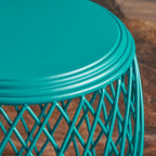 Table d'appoint ronde à treillis de 48 cm Bryony par Christopher Knight Home