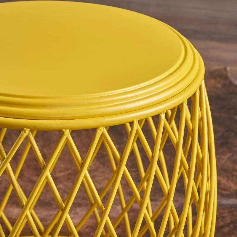 Table d'appoint ronde à treillis de 48 cm Bryony par Christopher Knight Home