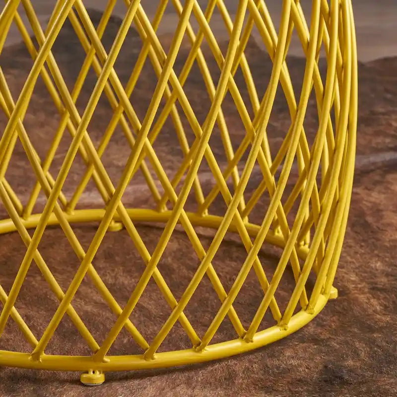 Table d'appoint ronde à treillis de 48 cm Bryony par Christopher Knight Home