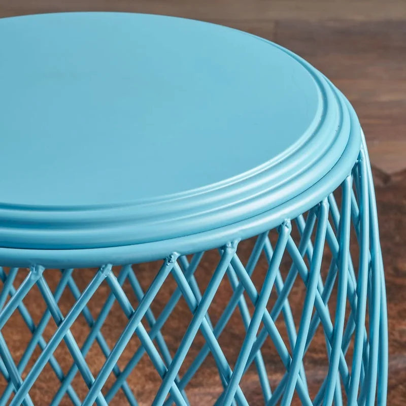 Table d'appoint ronde à treillis de 48 cm Bryony par Christopher Knight Home