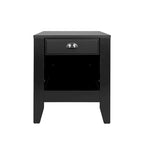 Foisy Faux Wood Nightstand with Drawer (Set of 2) by 