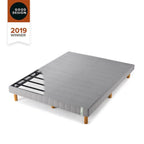 Priage by ZINUS, lit plate-forme en métal gris, lauréat du prix GOOD DESIGN, 28 cm