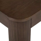 Table basse rectangulaire moderne Plank+Beam en bois massif 54, Table basse pour salon